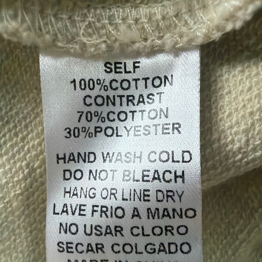 Easel Flower Patchwork Terry Knit Sweatshirt in B… - image 6